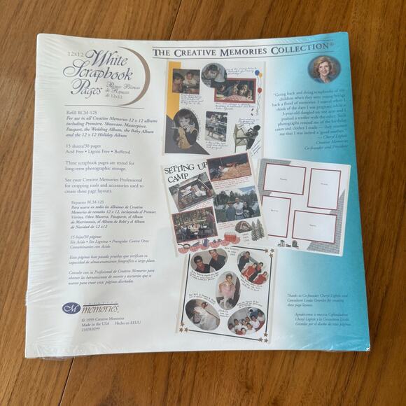 Creative Memories Scrapbook Pages 12 x 12 Refill RCM-12S 30 Pages Old Style NWT - Picture 1 of 6
